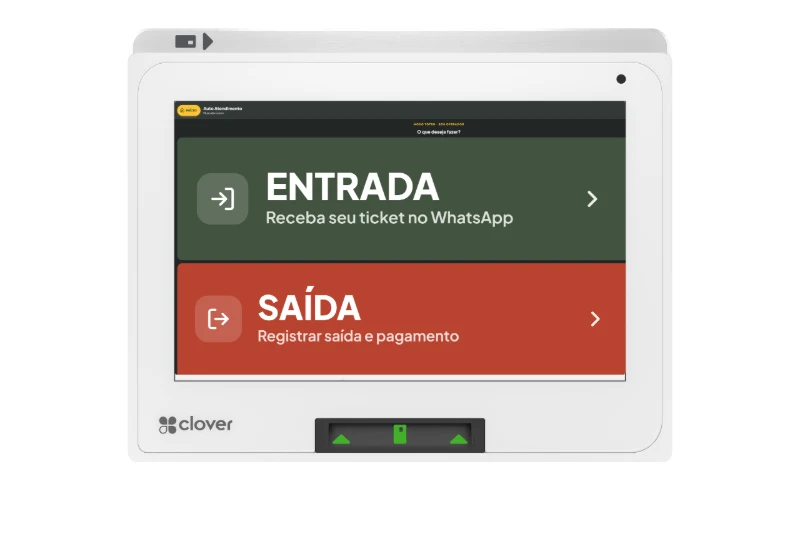 Clover Mini com Auto Atendimento PARKIA